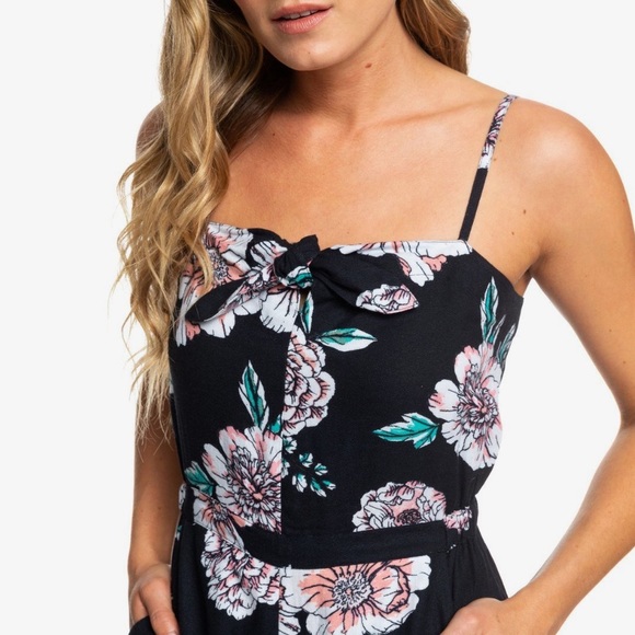 ROXY Feel The Retro Spirit Strappy Jumpsuit - Picture 3 of 8